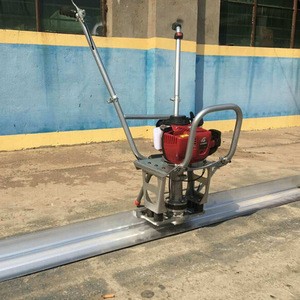 lightweight polished machines electric vibrating power concrete screed