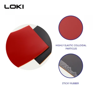 LOKI RL005 table tennis rubber table tennis cover rubber ping pong sheet pimple in