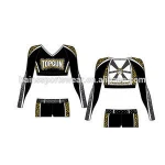long sleeve cheerleading uniforms&custom cheerleading uniforms&spandex cheerleading uniforms