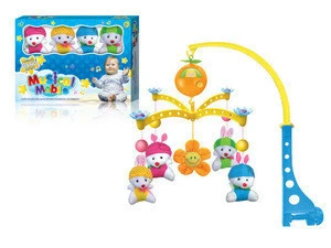 lovely design ABS funny baby mobiles with music CE