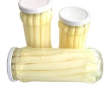 Low price canned white asparagus in brine in glass canned food