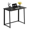 Low price home office furniture modern folding desk latest wooden foldable desk