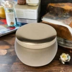 Luxury Candles Custom Tin 2.2OZ Colorful Minimalism Vintage Travel Soy Wax Candle Tins Metal Flat Round Decorative Container Can