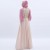 Import LYX101 Turkish ethnic  sequined mesh chiffon  Islamic Clothing Fashion Kimono Arabic Style Dubai Muslim Abaya from China
