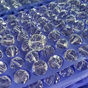 Machine cut &amp; polished Lampwork Glass Beads