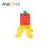 Import MAGT4K 100 PCS DIY Kid Connection Construction Set Shapes Toy Toddler Educational Blocks from China