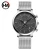Import Male Wristwatch Stainless Steel Strap stainless steel back Waterproof Water Resistant With brand your own watches from China