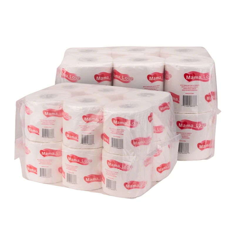 Manufacturer Supply Toilet Tissue Paper Roll Jumbo Reel Tissue Roll Toilet 25-100M