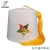 Import Masonic Regalia Fez cap -  Fez Hood Wool Fully Hand Embroidery With Tussle  - Order of the Eastern Star OES Rhinestone White Fez from Pakistan
