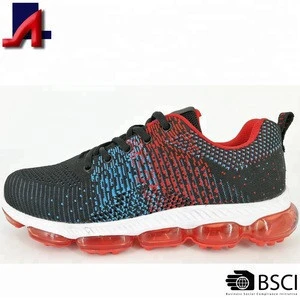 men fly knit upper macarons air cushion sport running zapato training vapor sneaker schuhe max shoe palm atmosphere casual shoes