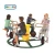 Import Merry go round children outdoor playground bikes for amusement park from China
