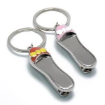 Metal Ladies Newest Arrival Style Foldable Bag Hanger Shoe Shape Fashionable Handbag Hook Popular Women Bag Hanger Bag Holder
