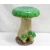 Import MGO Rustic Mushroom garden Stool Artificial stone Stool from China
