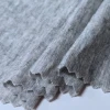 microfiber stretchy heather grey 5 modal 95 lycra fabric for yoga leggings