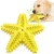 MIKOOLE pet interactive toys new squeaker sound sucker dog toy molar chew resistant ball starfish toothbrush