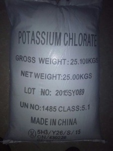 min 99.5% 99.7% purity China made firework raw material potassium chlorate buy