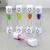 Import Mini smiling face hourglass plastic sand timer tooth 3 minutes Toothbrush Timer from China