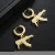 Import MJ Jewelry Hip Hop CZ Gold Mens Gun Earring Set from China
