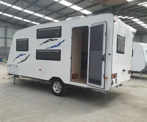 Mobile caravan travel trailer