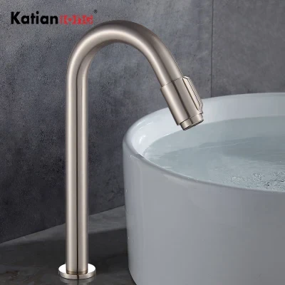 Modern Chrome Single Handle Basin Faucet Mixer for Cold Water Only