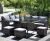 Import Modern design outdoor garden furniture poolside rattan sofa set from China