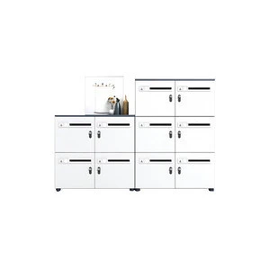 Modern design vertical 4 drawer steel filing cabinet
