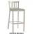 Import modern designed gold bar stool with Leather Seat from China