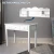 Import Modern Home Furniture Detachable Platform Dual Using Wooden Bedroom Vanity Dressing Dresser Makeup Desk With Mirror from China