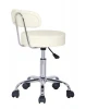 Modern movable PU Leather Adjustable swivel Bar Stool Chair