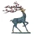 Import Modern style bronze material fawn shape home accessories decoration from China