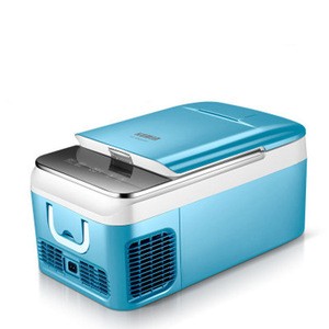 most popular mini portable 18L freezer domestic outdoor cooler warmer drink car refrigerator for home camping