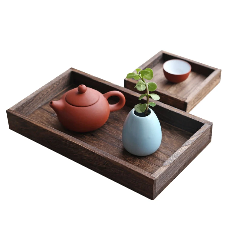 Most Popular Products Wooden Trays set China Tea Serving Tray With Different Size