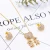 Import Mother&#39;s day gold jewelry set great love trendy earrings necklace heart jewelry from China