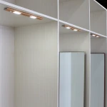 Motion Sensor Portable Rechargeable Kitchen Wardrobe Bookcase Night Light Stick-on Anywhere Wireless LED Cabinet Light