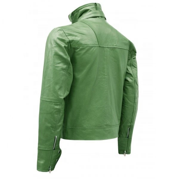 Motorbike Jacket / Leather Green Arrow Biker Jacket / Bike Racing Jackets Best Quality Arrow Men&#x27;s Jacket, Leather Waterproof