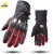 Import Motorcycle Gloves Carbon Fiber Shell Water Warm Motorbike Gloves with Touch Screen Function for Men Women Red from China