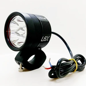 Motorcycle LED Headlights 12V 60W  LED Motorbike Beam Headlamp Moto Spot Head Light Auxiliary Lamp DRL (60W Light)