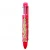 Import Multi-color 6 In 1 plastic roller ball point pen custom logo Sequin Kids School Office ballpoint pen from China