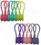 Import Multi-Color Flower Twist Ties Bundling Organizing Silicone Magnetic Cord Winder Wrap Telephone Cable Fixing Clips from China