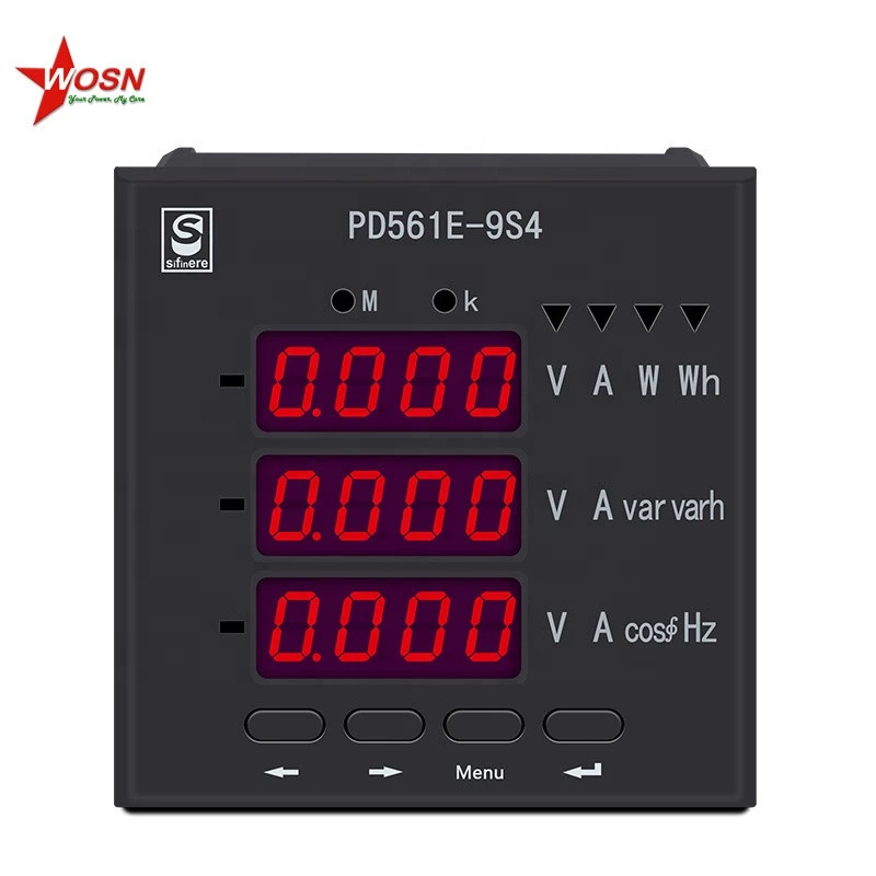Multi-functional Electricity Meter AC digital display current and voltage meter