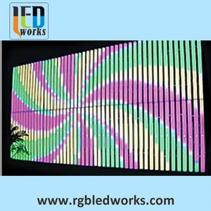 multicolor media facade led tube lighting DMX LED digital tube light