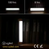 Multifunction Dimmable Tube Lantern Portable USB Rechargeable Battery Operated LED Emergency Light With Magnet