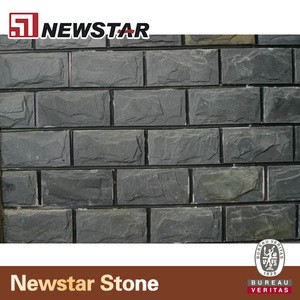 Mushroom Stone,dark grey slate for exterior wall facing tile