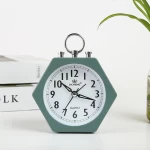Mute square small alarm clock cross-border custom small table clock