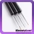 Import nail drawing brush 3 pieces nail brush set manicure brush kit from China