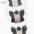 Import Nail Gel Tips Extension Sticker Professional Black Aluminum Nail Forms for Acrylic Nails from China