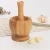 Import Natural bamboo mortar and perstle from China