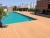 Import Natural Feel Wood Plastic Composite Decking Boards WPC Decks and Terrace outdoor plastic deck floor covering from China