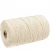 Import New 4/5/6mm Macrame 3 Strand Rope Natural Beige Cotton Twisted Cord Hand Craft from China