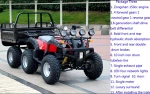 New 4WD mountain cross country 4 wheeler electric atv parts atv/utv 4x4
